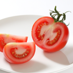 토마토는 상큼하고 맛있는 맛과 다양한 영양가를 가지고 있으며, 건강에 좋은 성분이 풍부하다.
